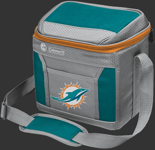 Rawlings Miami Dolphins 9 Can Cooler In Team Colors With Team Logo On Front SKU #03281074111