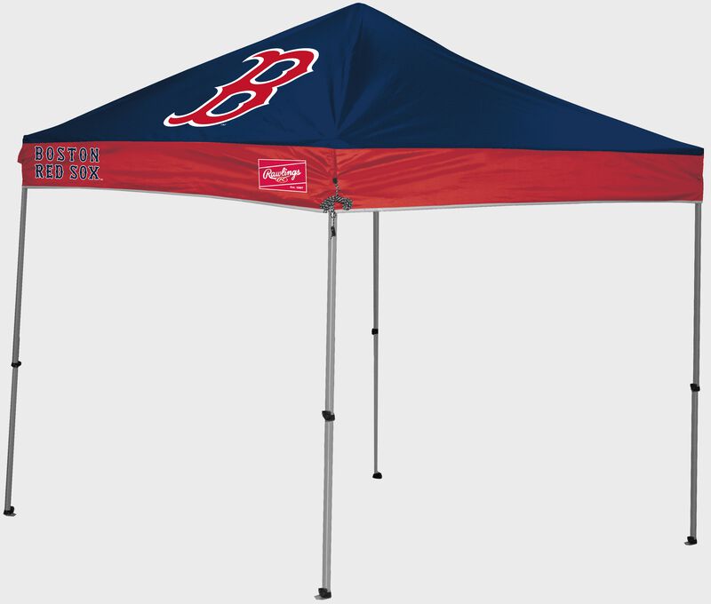 A Boston Red Sox 9x9 straight leg canopy