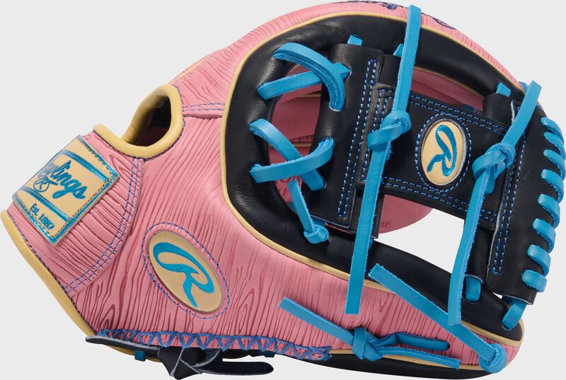 Rawlings Wood-Grain Exclusive 11.5 Inch Infield Glove, Right Hand Throw