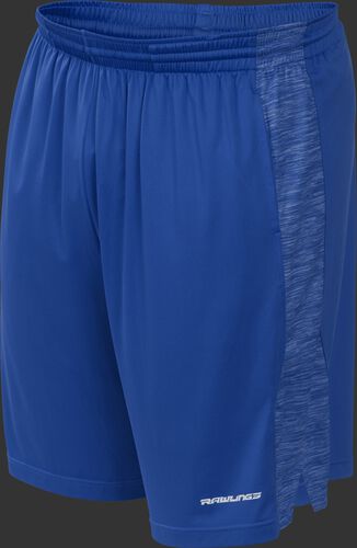 Front of Rawlings Royal Youth Launch Training Shorts - SKU #YLS9