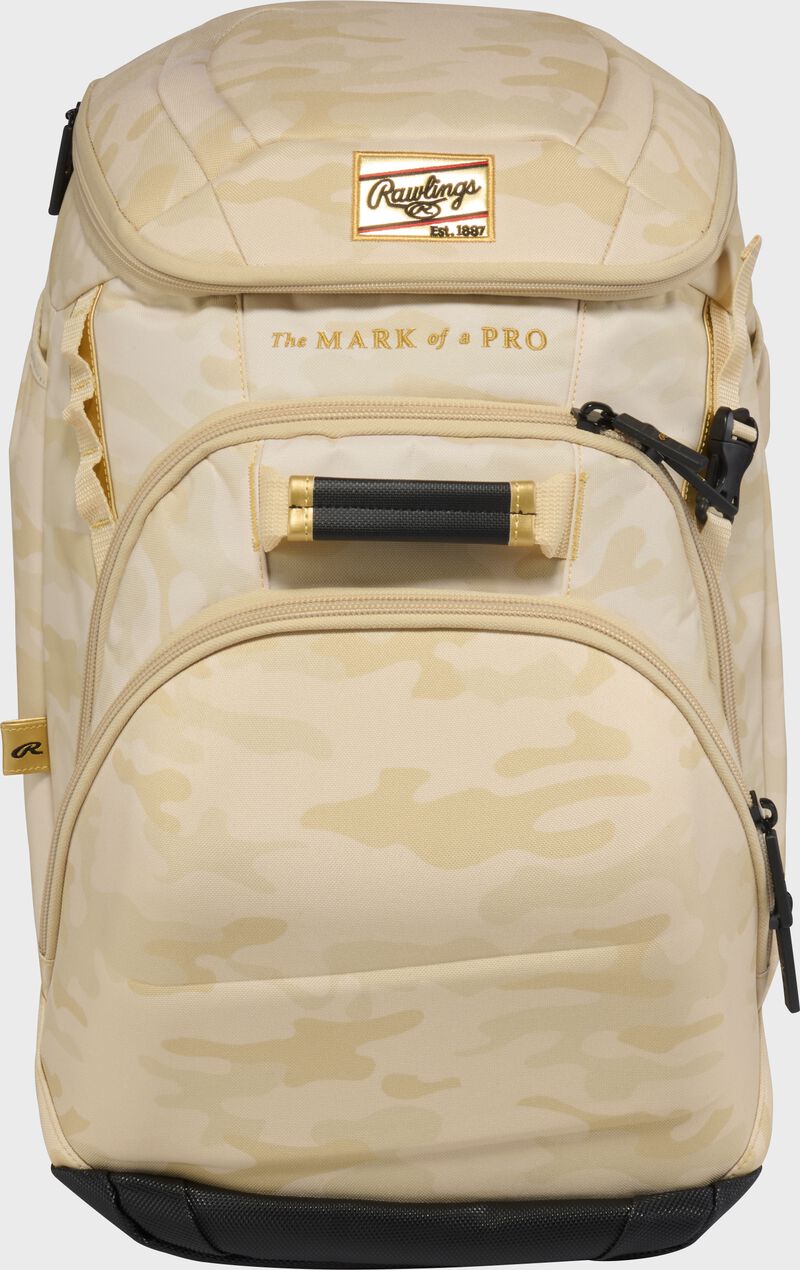Rawlings Gold Collection Backpack, Sand Camo