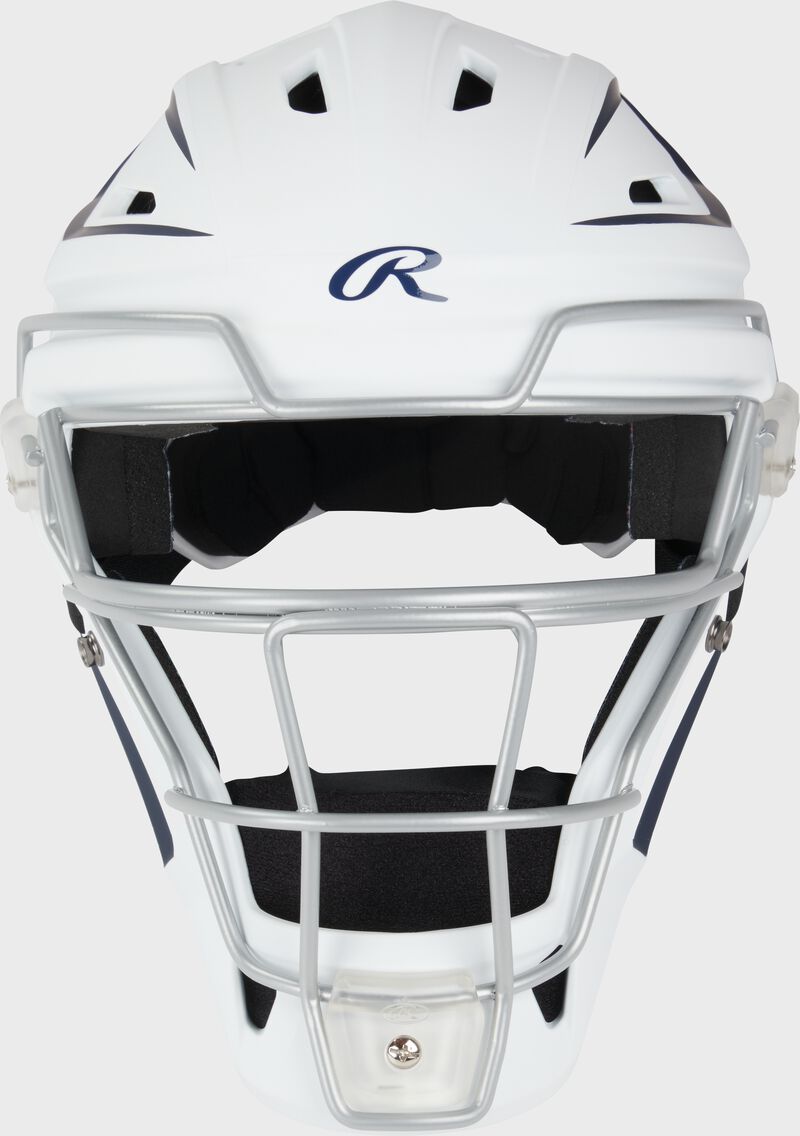 Limited Edition Mach Splatter Catcher's Gear Set, Adult, Navy/White