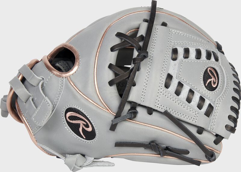 Thumb of a 2022 Liberty Advanced Color Series 11.75-Inch infield glove with a gray black-laced 2-piece solid web - SKU: RLA715SB-31GRG loading=