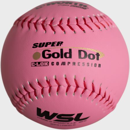 WSL 12 in Pink Cover Softballs