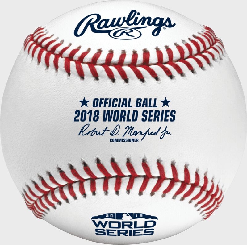 vin insulator vogn Rawlings MLB 2018 World Series Baseball | Rawlings