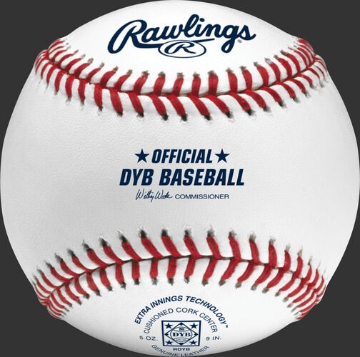 RDYB Dixie youth tournament grade baseball with raised seams
