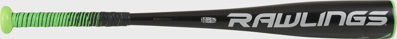 Rawlings logo on the barrel of a Rawlings 2021 -11 5150 USSSA Coach Pitch bat- SKU: UT1511