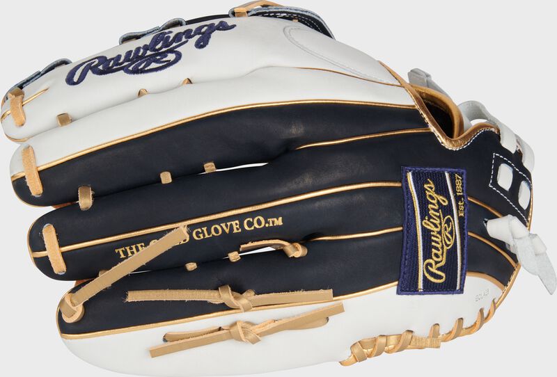 Liberty Advanced Color Series 12.75 in Outfield Glove, White/Navy, Left