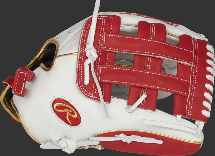 Liberty Advanced Color Series 13-Inch Outfield Glove White/Scarlet