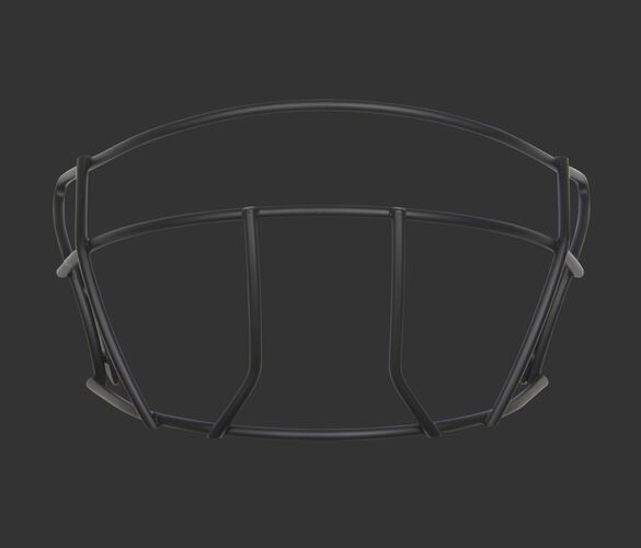 R16 Junior Batting Helmet Facemask Black