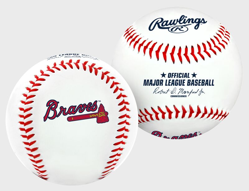 Atlanta Braves Rawlings Team Logo Baseball