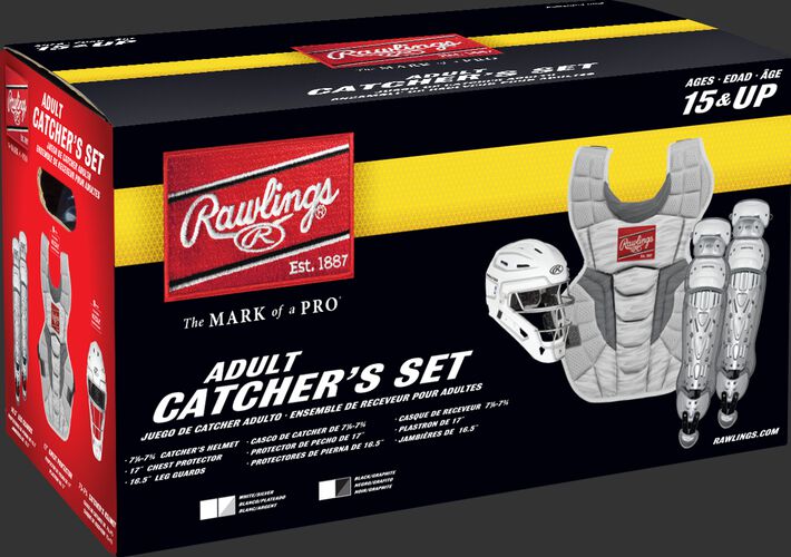 CSV2A Adult Rawlings Velo 2.0 Catcher's Gear set box