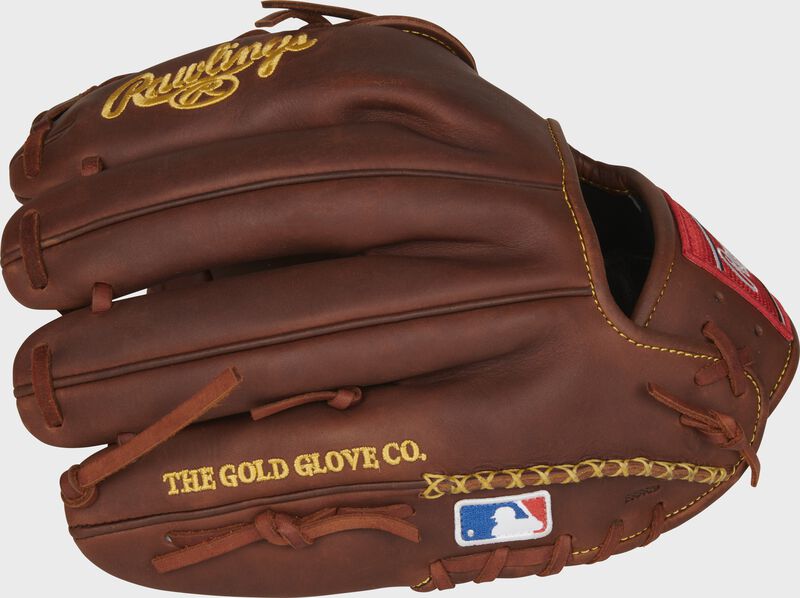 Pinky back view of Timberglaze 2021 Heart of the Hide 11.75-inch infield/pitcher's glove