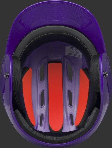 Coolflo High School/College Batting Helmet Purple