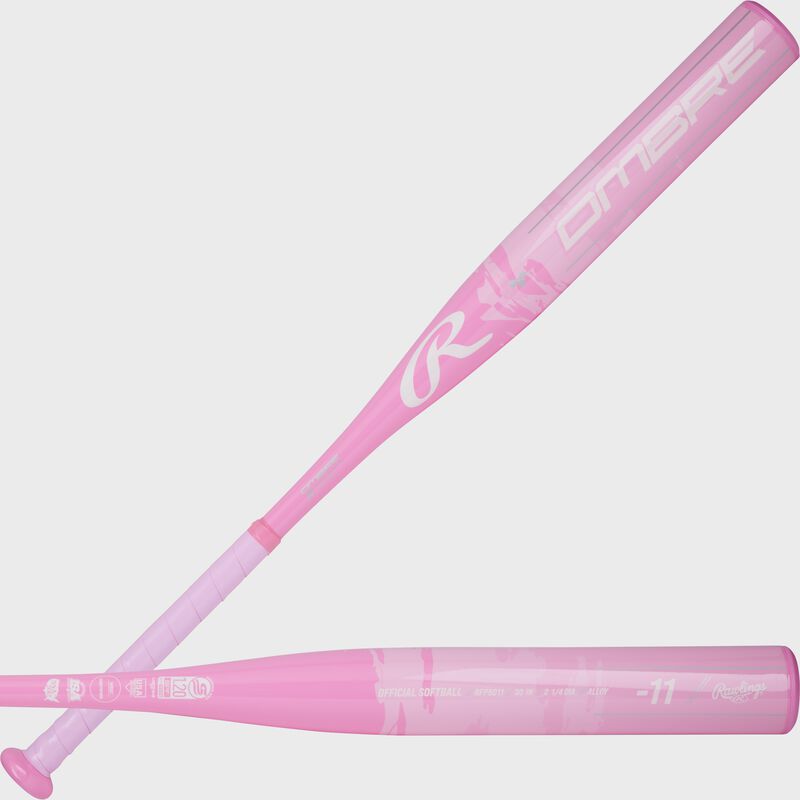 Rawlings Ombre Fastpitch Softball Bat, -11, 27 in