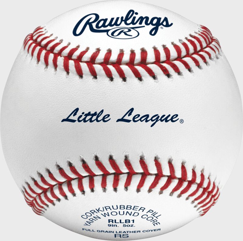 RLLB1 Little League youth competition grade baseball with raised seams image number null