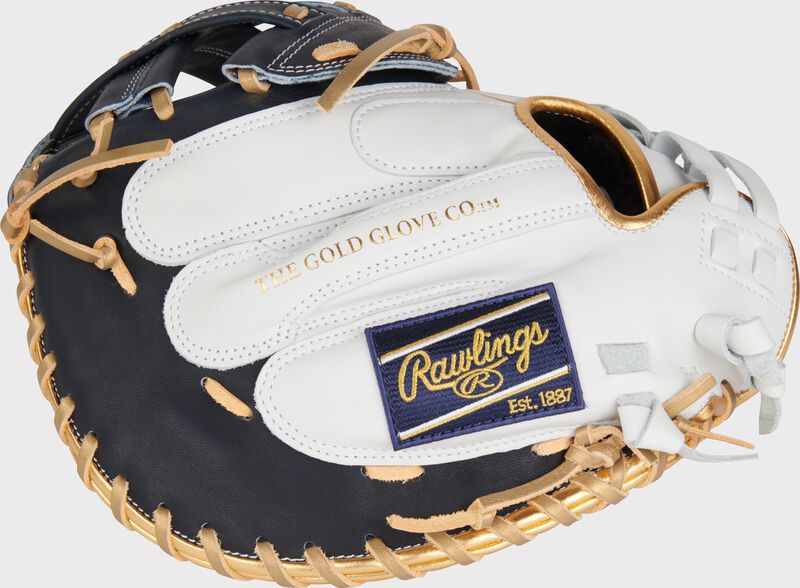 Liberty Advanced Color Series 34 in Catcher's Mitt, White/Navy, Right