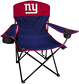 A New York Giants lineman chair with the team logo on the back  image number null