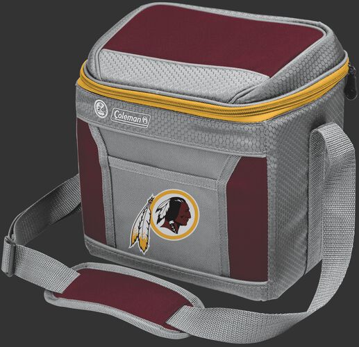 Rawlings Washington Redskins 9 Can Cooler In Team Colors With Team Logo On Front SKU #03281087111