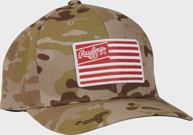 Rawlings Camo Snapback Hat