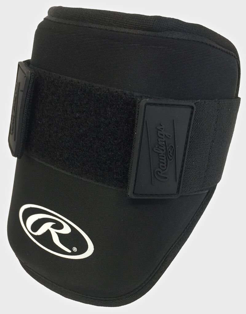 A black GUARDEB-B adult baseball elbow guard