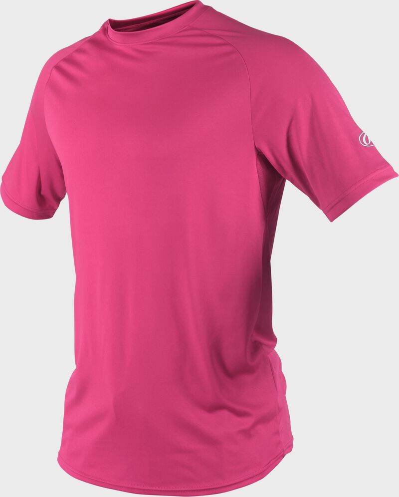 A RTT Hot Pink Adult crew neck short sleeve jersey