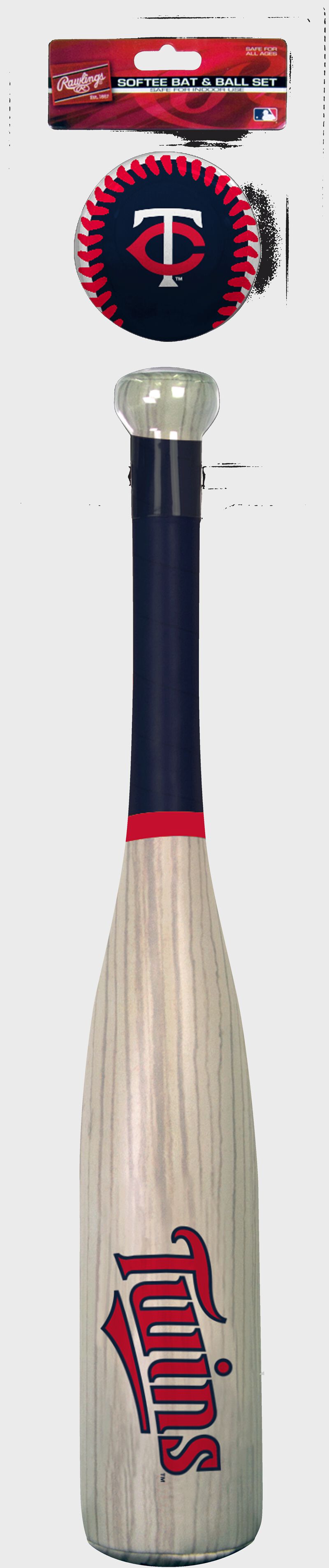 A Minnesota Twins grand slam softee bat & ball set - SKU: 07380028111