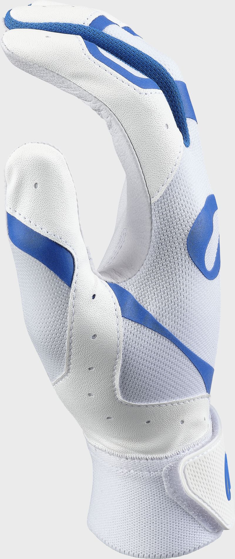 Thumb of a white/royal 5150 II batting glove - SKU: 5150IIBG-WHRY