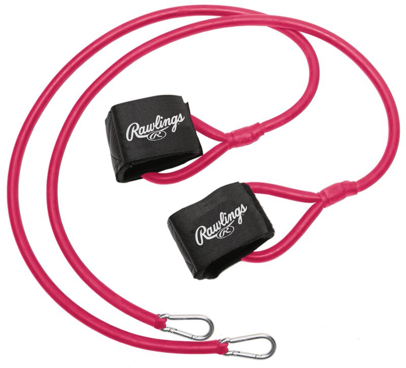RESISTBAND Red resistance band trainer with fence hooks SKU #RESISTBAND