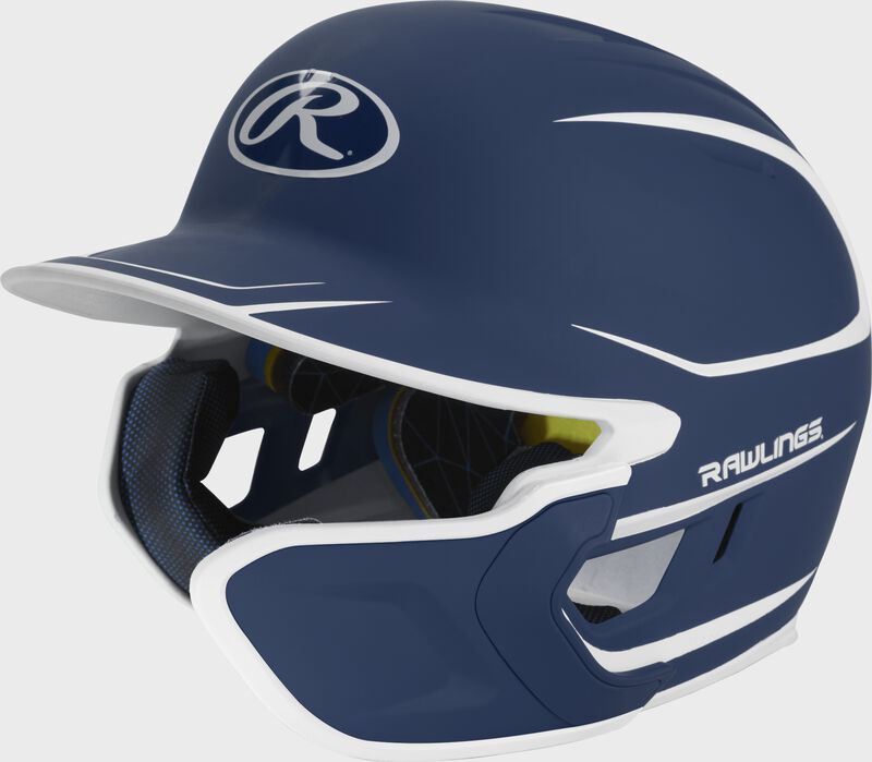 Mach Right Handed Batting Helmet with EXT Flap, 1-Tone & 2-Tone
