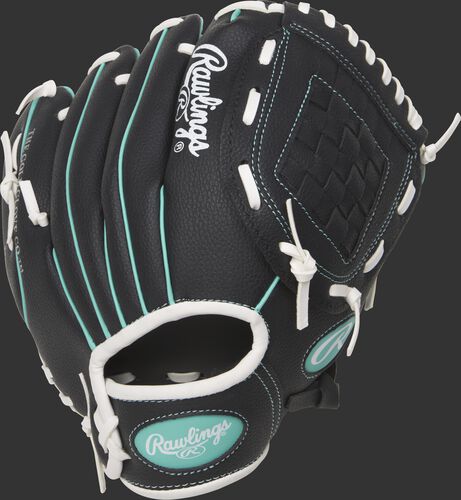 PL10BMT 10-inch Players Series youth tee ball glove with a black back