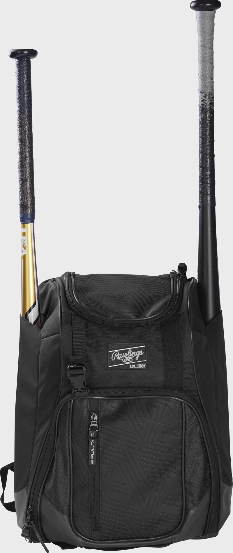 Rawlings Chaos Youth T-Ball Backpack, Black