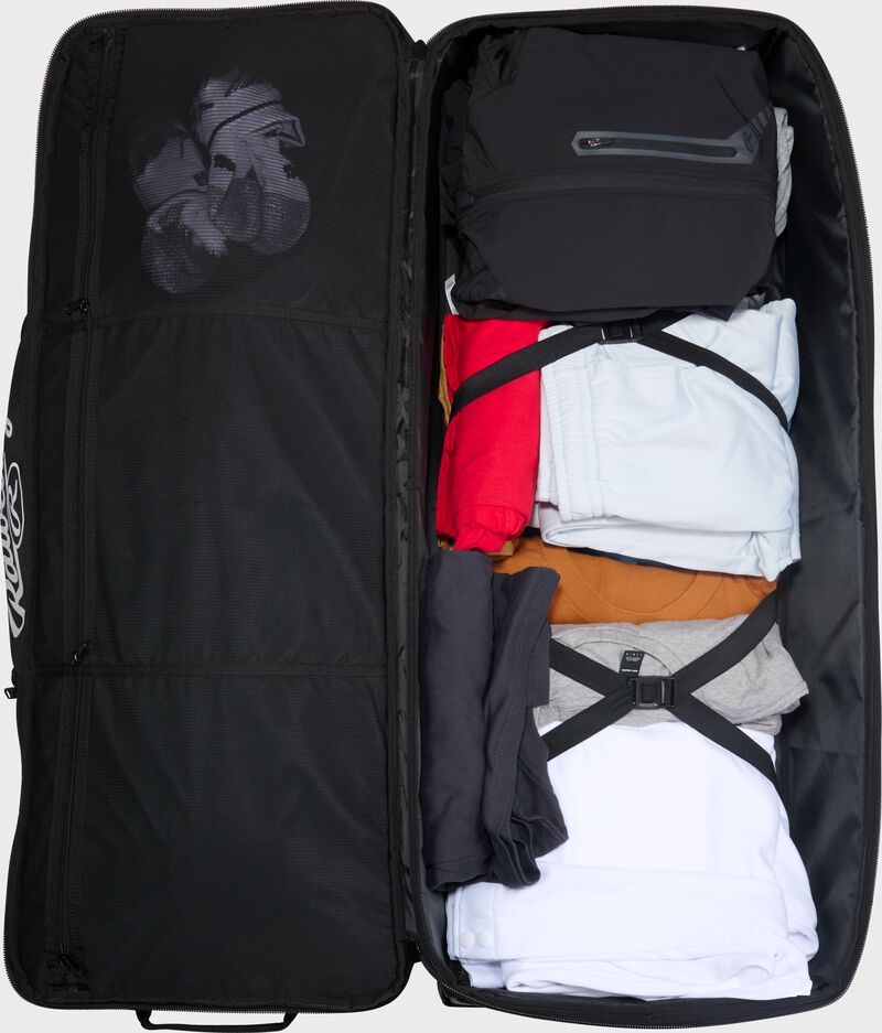 Rawlings YADI2 Luggage Wheeled Equipment Bag, Black