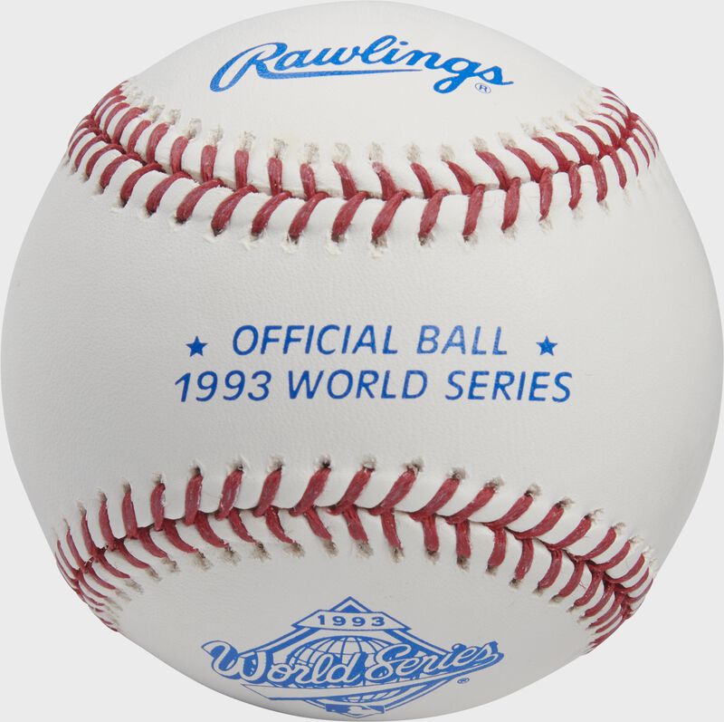 Rawlings MLB World Series Commemorative Baseball, 1993