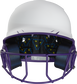 Front view of Rawlings Mach Ice Softball Batting Helmet, Purple - SKU: MSB13 image number null