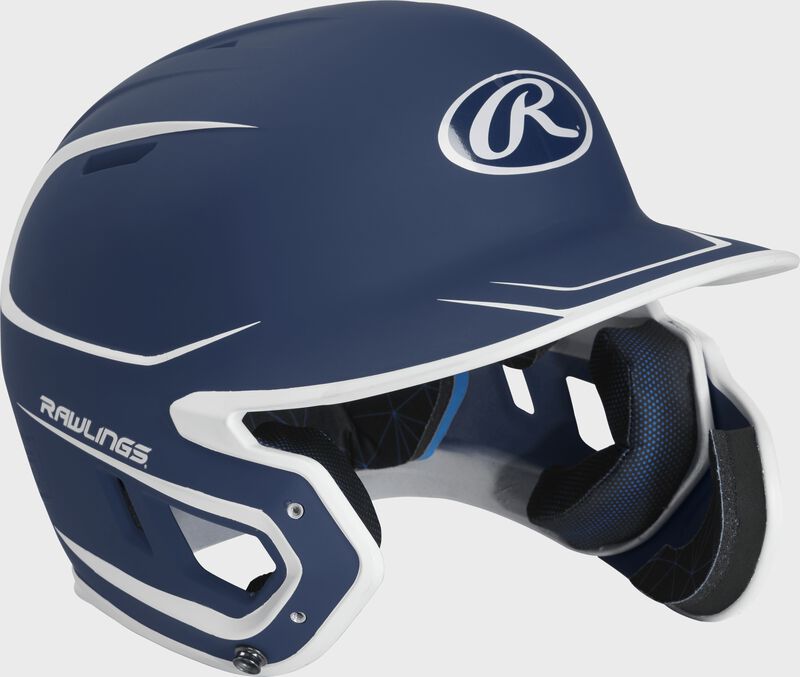 Mach Right Handed Batting Helmet with EXT Flap, 1-Tone & 2-Tone