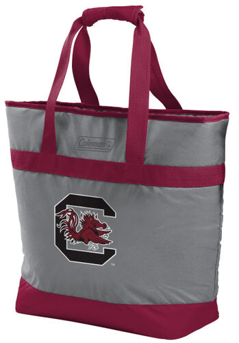 Rawlings South Carolina Gamecocks 30 Can Tote Cooler In Team Colors With Team Logo On Front SKU #07883098111
