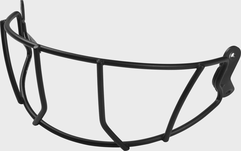 Front left-side view of Mach Series Batting Helmet Facemask - SKU: MACHWG