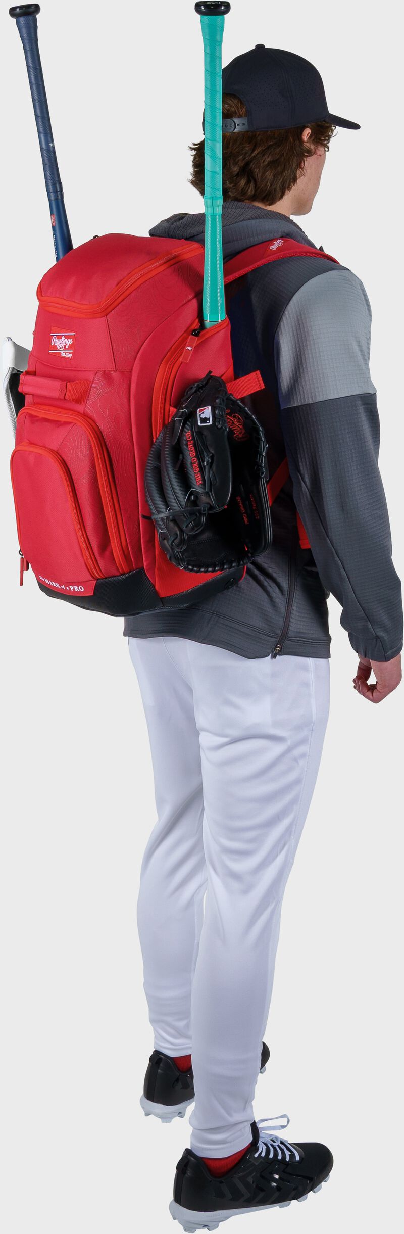 Franchise 2 Players Backpack, Scarlet