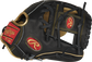 Web back view of black and camel 2021 11.5-inch Heart of the Hide R2G infield glove | ContoUR Fit image number null
