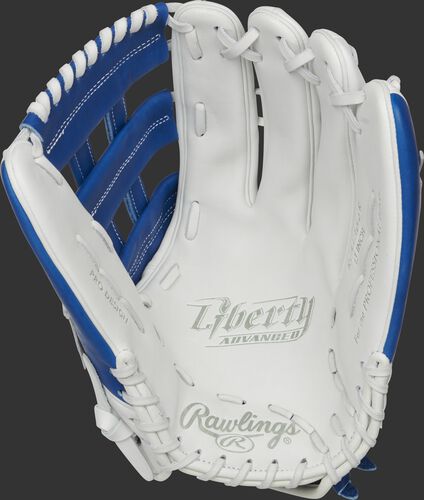 Liberty Advanced Color Series 13-Inch Outfield Glove White/Royal