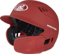 Front left-side view of R16 Reverse Matte Batting Helmet | Junior & Senior - SKU: R6R07 image number null