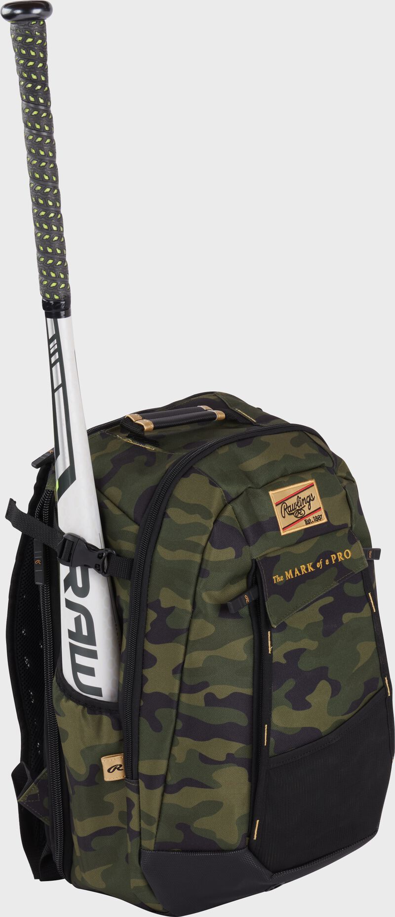 Rawlings Gold Collection Utility Backpack, Camo, RSGGCUBKPK-MYCM