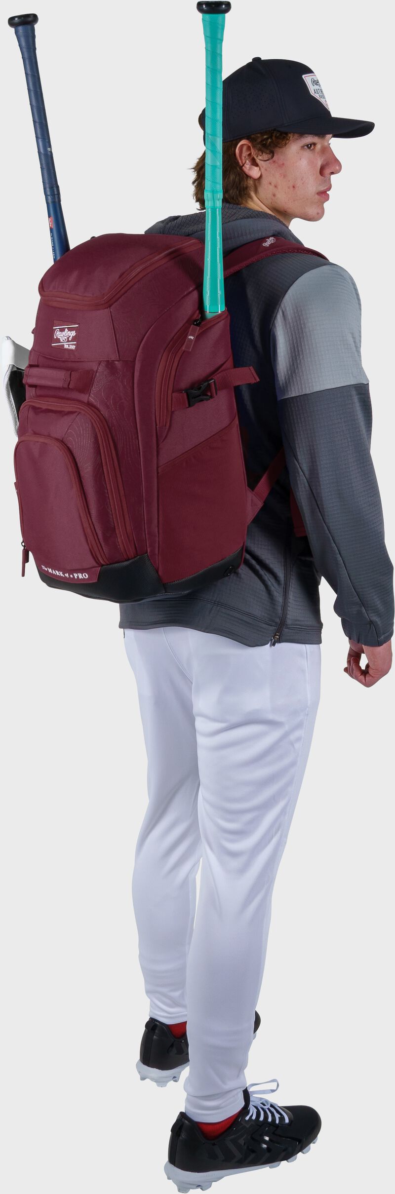 Franchise 2 Players Backpack, Maroon