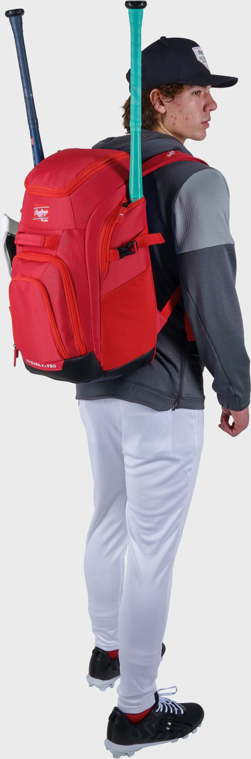 Franchise 2 Players Backpack, Scarlet