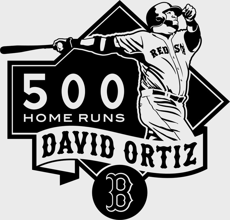MLB 2015 David Ortiz 500 Career Home Runs Baseball