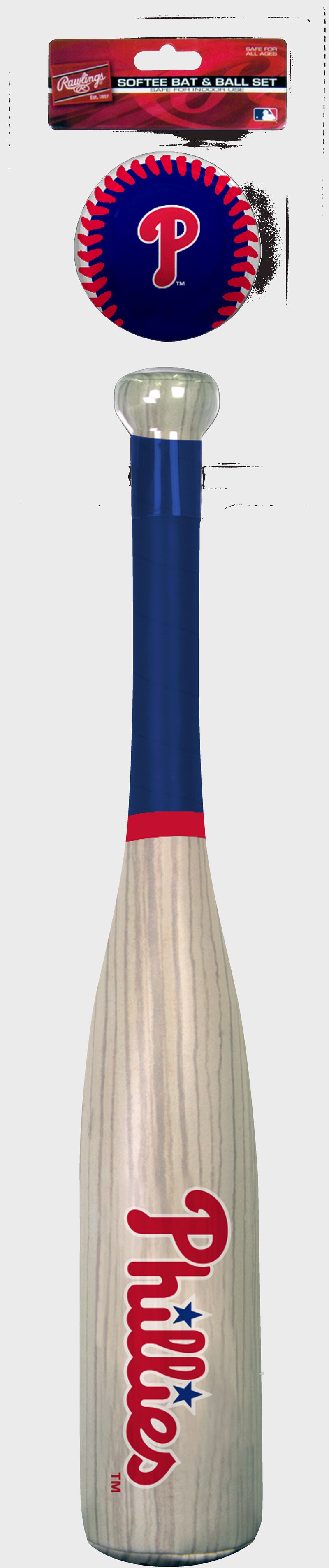 A Philadelphia Phillies grand slam softee bat & ball set - SKU: 07380020111