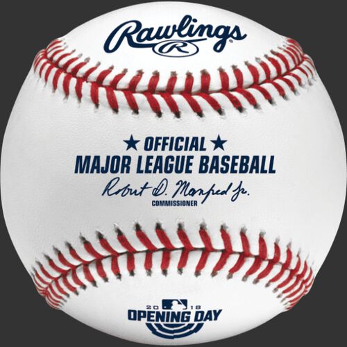 MLB 2018 Opening Day Baseballs