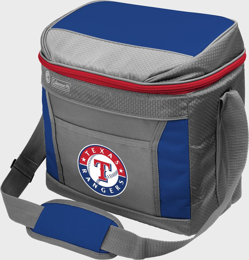 Rawlings Texas Rangers 16 Can Cooler In Team Colors With Team Logo On Front SKU #03140022111