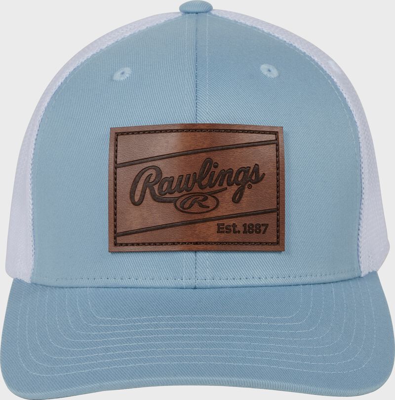 Rawlings Leather Patch Snapback Hat